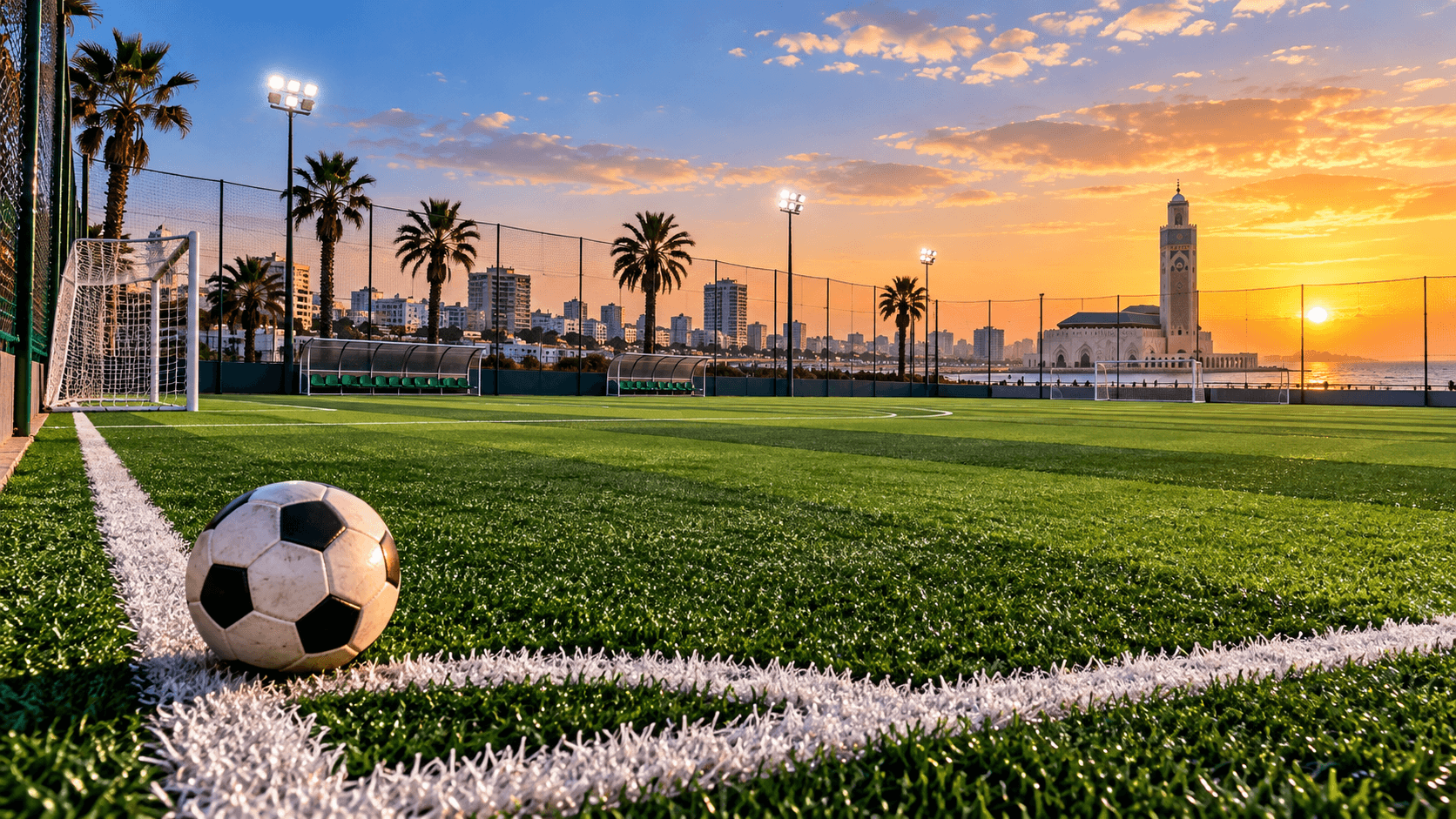Comment choisir un terrain de football à Casablanca ?