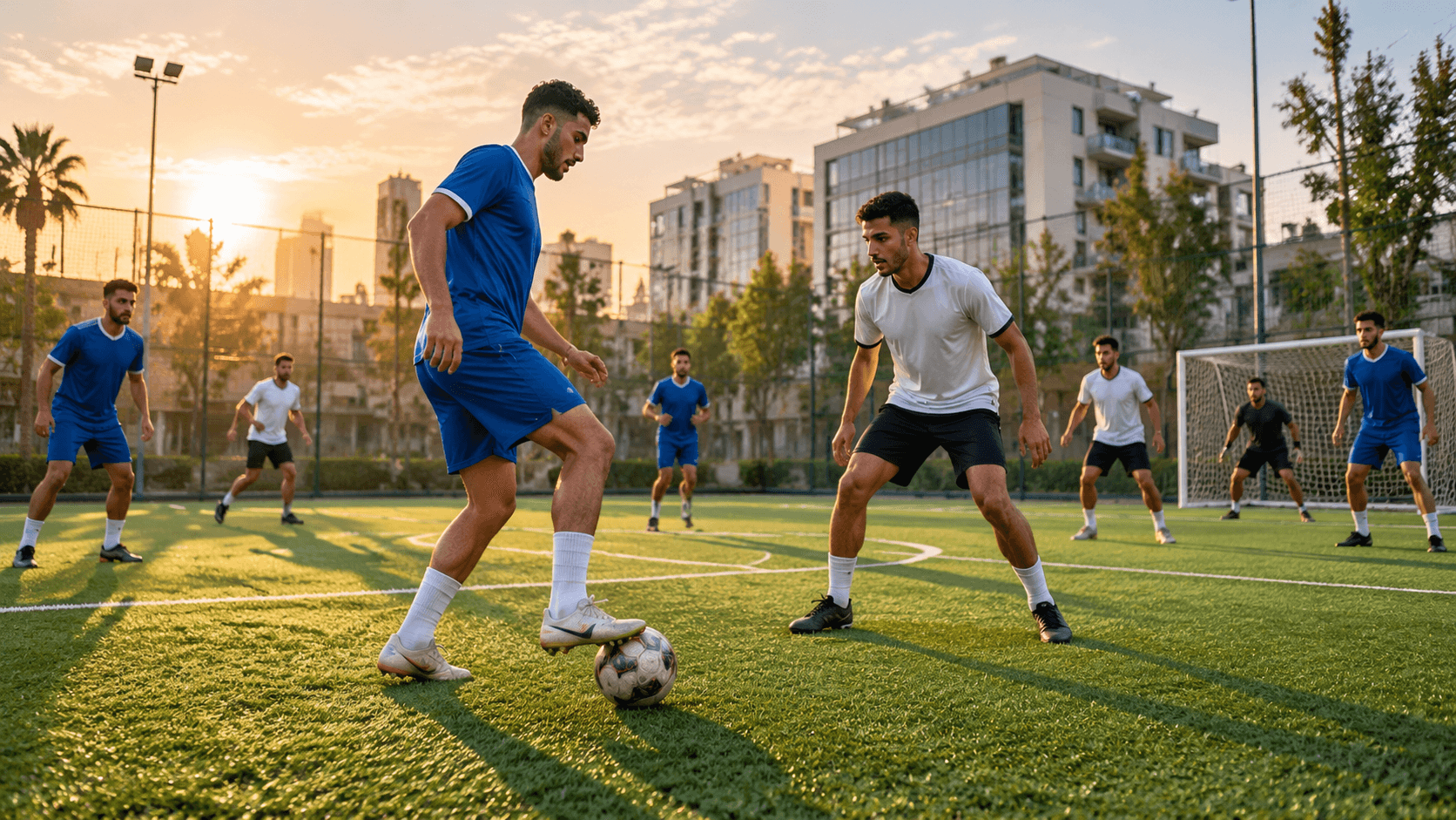 ملاعب كرة القدم في سيدي معروف بالدار البيضاء: دليل الميني فوت 5 ضد 5 و7 ضد 7