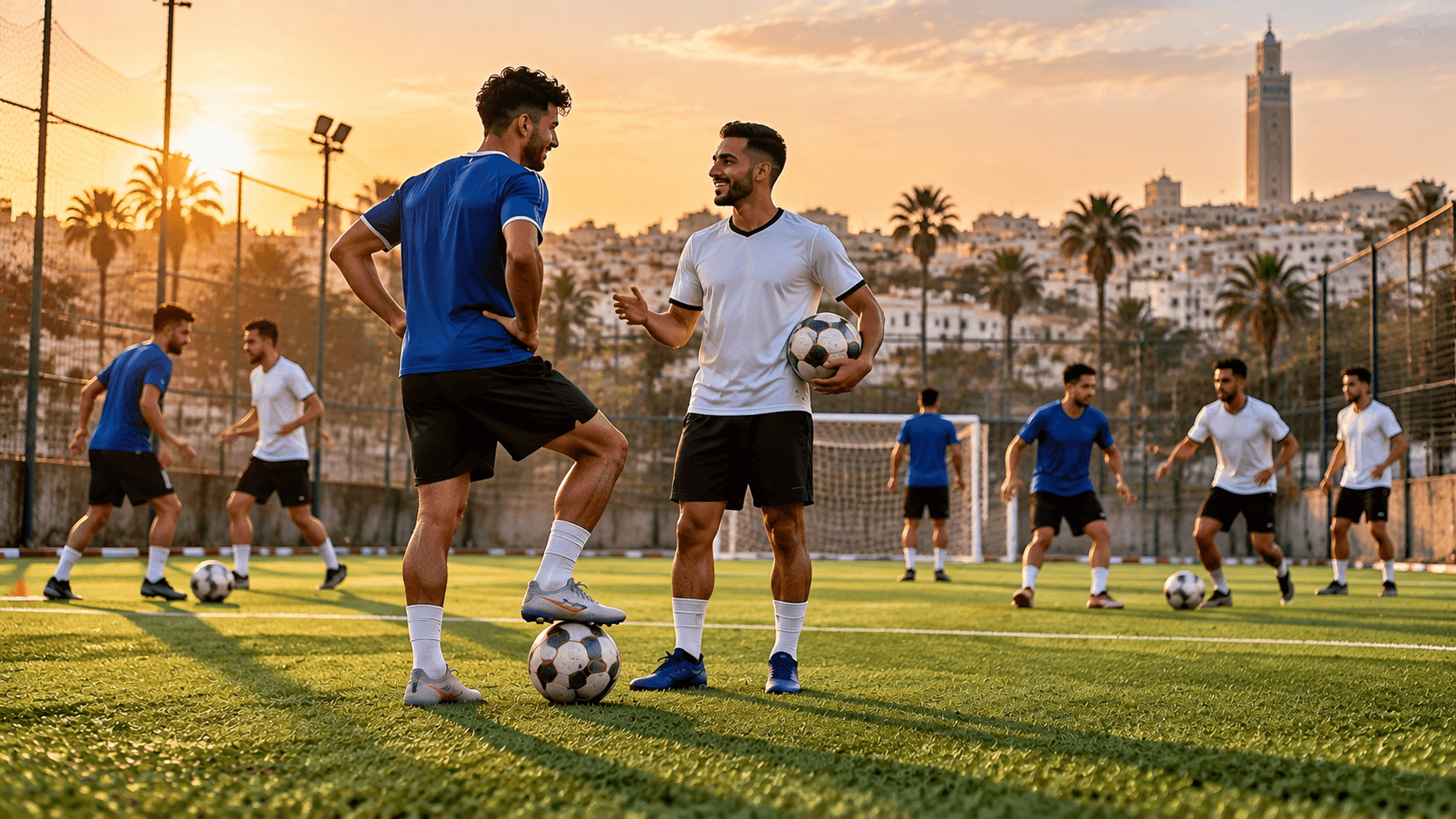 ثمن كراء ملعب كرة القدم في الدار البيضاء: أسعار 5 ضد 5 و7 ضد 7 ودليل الحجز